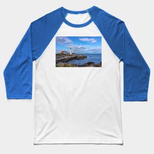 Portland Head Lighthouse Cape Elizabeth Maine Baseball T-Shirt